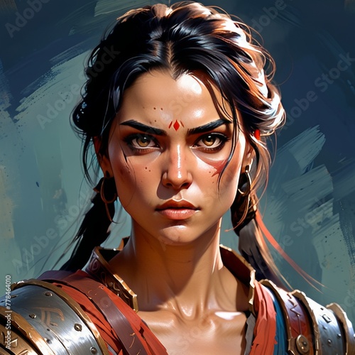 Game Avatar Character Art - Female Warriors 01