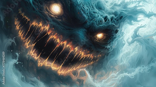 Wallpaper Mural Abyssal Flame Spirit Torontodigital.ca
