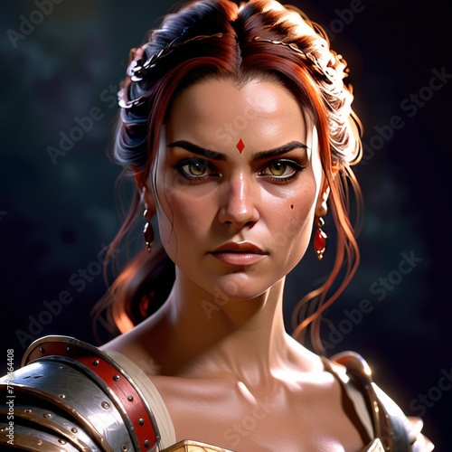 Game Avatar Character Art - Female Warriors 01