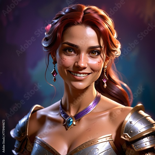 Game Avatar Character Art - Female Warriors 01