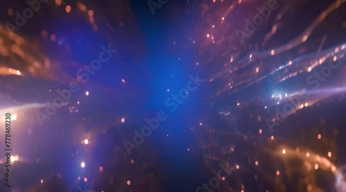 abstract cosmic space video background photo