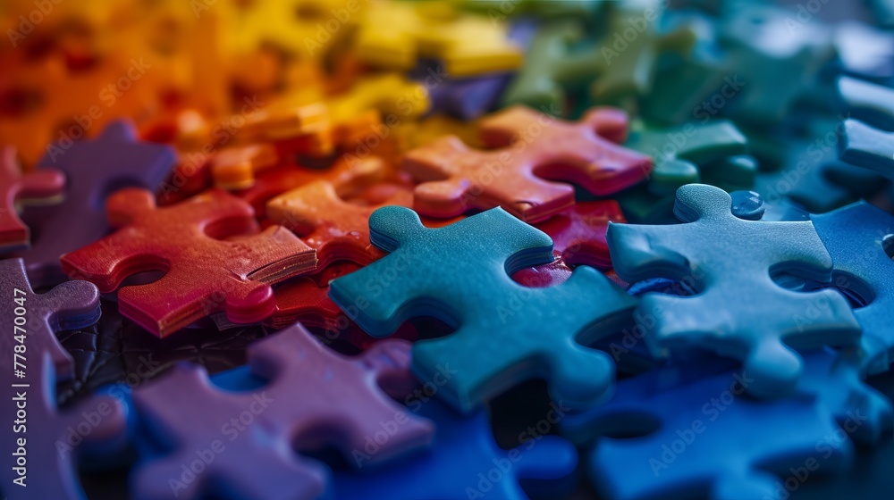 LGBTQ Puzzle Pieces Harmony LGBTQ Puzzle Pieces Harmony