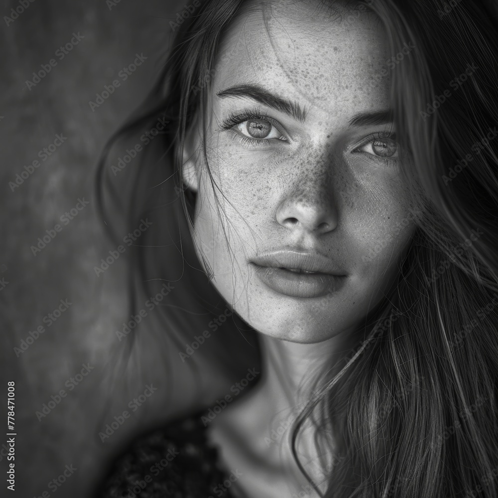 portrait of a beautiful woman with a long hair, portrait of a beautiful woman with a long hair,