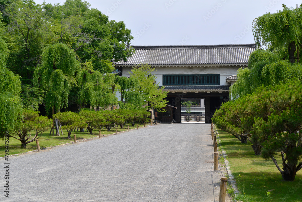 Obraz premium 二条城 北大手門 京都市中京区