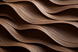The image is a close up of a brown wave pattern