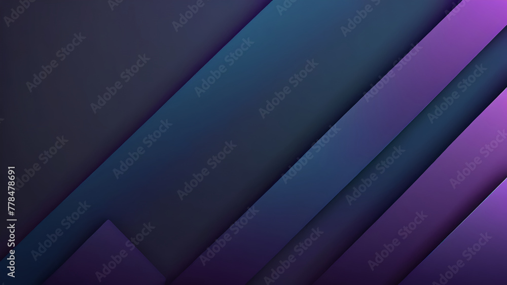 Abstract dark blue purple gradient background with diagonal geometric shape and line - vector illustration Abstract dark blue purple gradient background with diagonal geometric shape and line - vector illustration