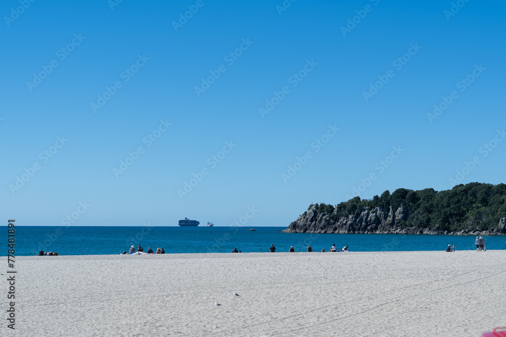Obraz premium Mount Maunganui New Zealand