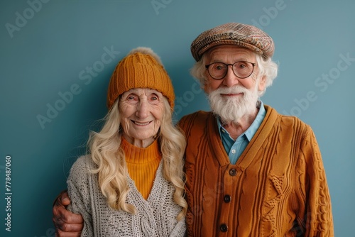 A Man and a Woman Standing Together