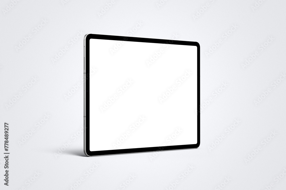 Realistic Landscape Tablet Mockup Realistic Landscape Tablet Mockup