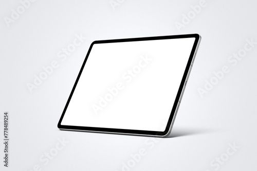 Realistic Landscape Tablet Mockup