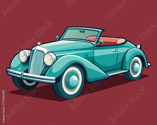 Pop art Colorful cars design vector