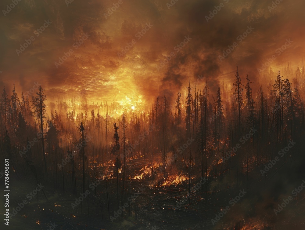 The desolate aftermath of conflict and climate destruction paints a picture of despair where optimism fades like twilight's chill. The desolate aftermath of conflict and climate destruction paints a picture of despair where optimism fades like twilight's chill.
