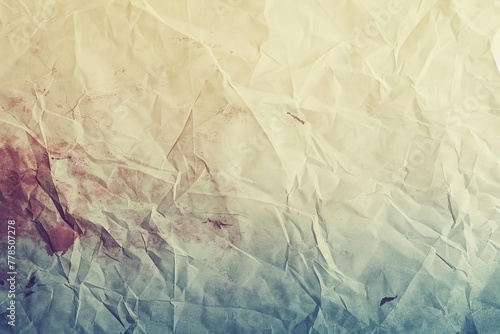 Vintage paper texture with subtle noise and light leak effects, abstract background