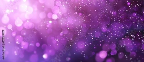 Purple abstract background with blurred spots and spots of light in it