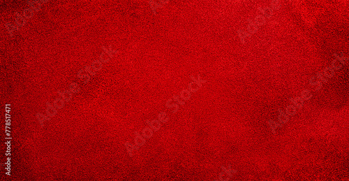 Web size red suede texture. The red suede piece is light and dark. © Lesia