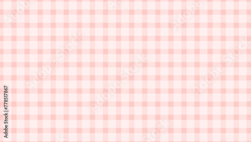 White and pink plaid pattern classic background