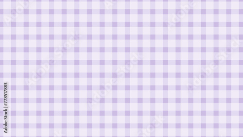 White and purple plaid pattern classic background