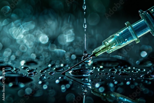 Pharmaceutical Use in Modern Healthcare: Syringes and Needles for Antiviral Therapy and Health Treatments photo