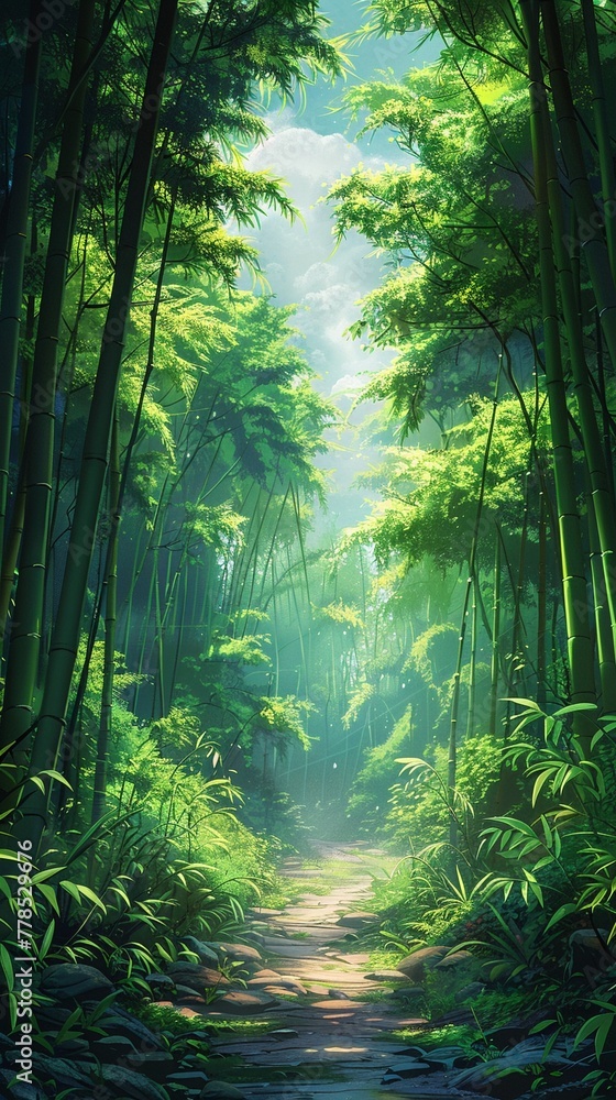 Bamboo Forest hides ancient Mystery within Bamboo Forest hides ancient Mystery within