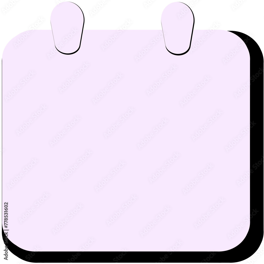 Rectangular text box , pink paper clip design Cartoon style.
Rectangular text box , pink paper clip design Cartoon style.