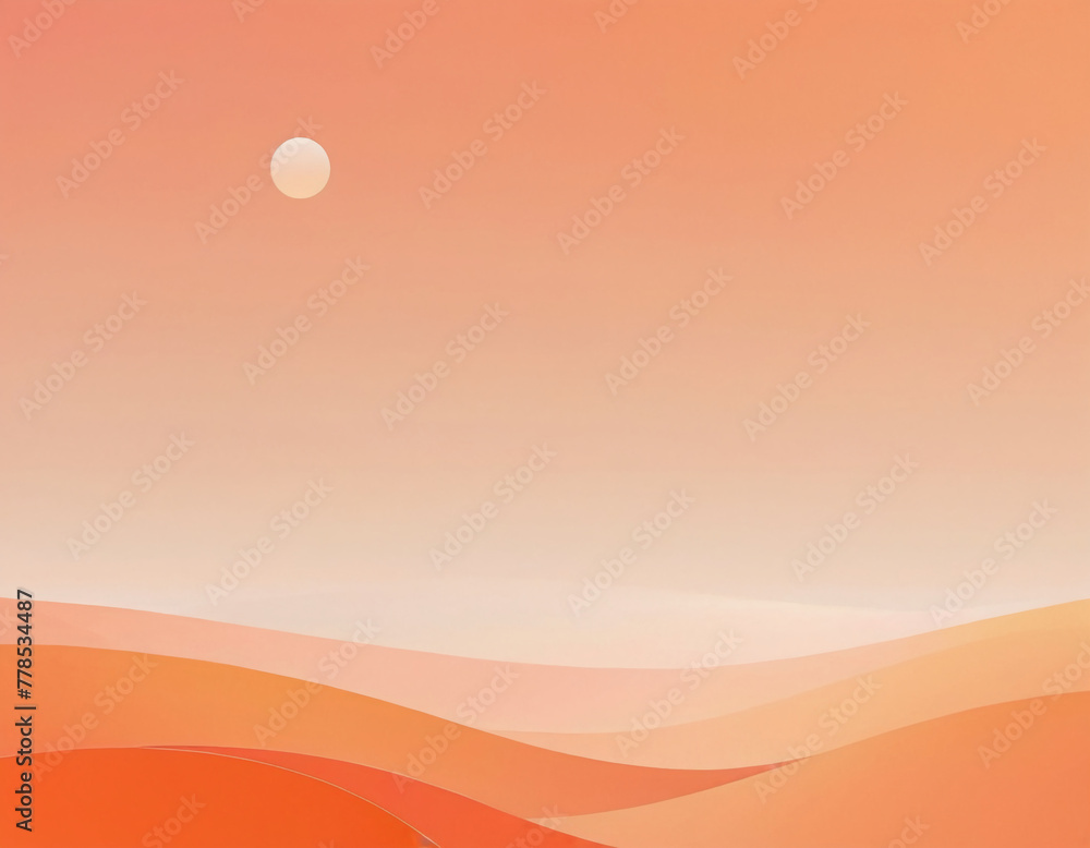 Obraz premium abstract orange background wallpaper