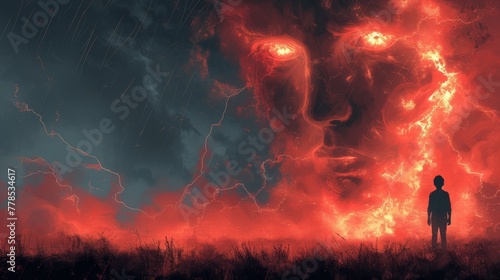 Gaze of the Red Storm © Thomas