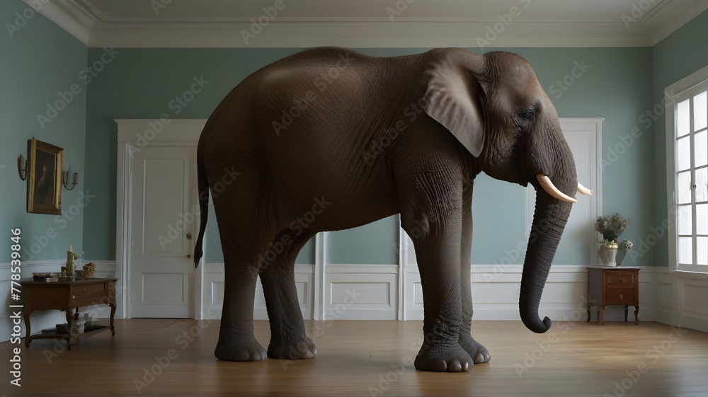 Fototapeta premium The Elephant in the Room