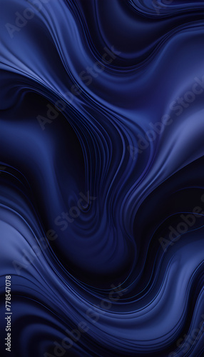 dark blue abstract wavy background