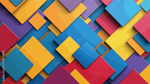 Background. Vector Illustration of abstract squares