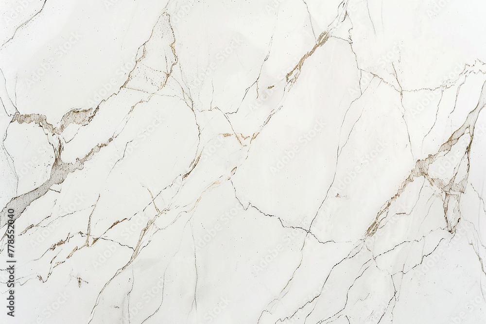 A minimalist granite surface in pure white, the subtle texture and faint patterns providing a backdrop of quiet sophistication and timeless elegance. 32k, full ultra HD, high resolution - obrazy, fototapety, plakaty 