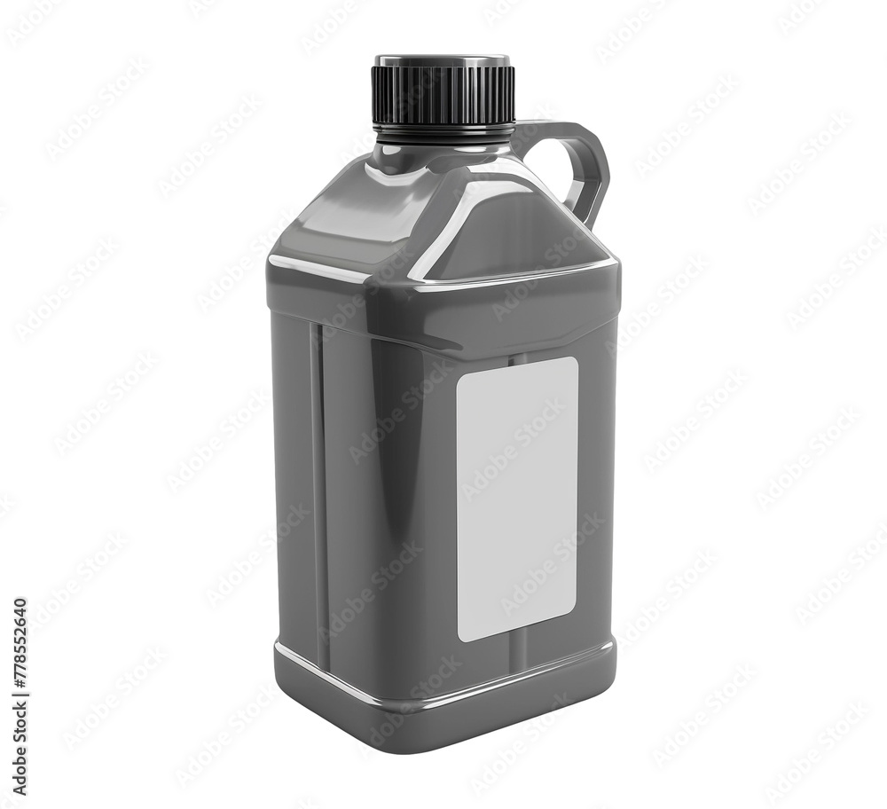 plastic oil bottle isolated plastic oil bottle isolated