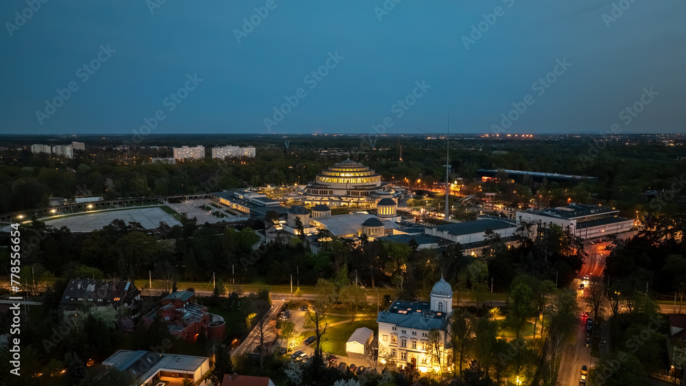 Fototapeta premium Hala Stulecia we Wrocławiu