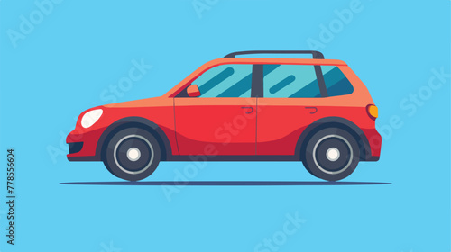 Car icon vector illustration symbol design 2d flat