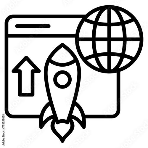 Deployment Icon Element For Design
