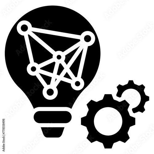 Algorithm Icon Element For Design