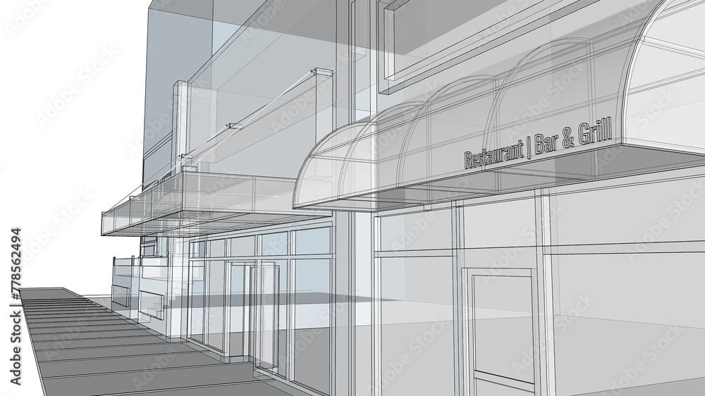 Architectural Line Drawings Architectural Line Drawings