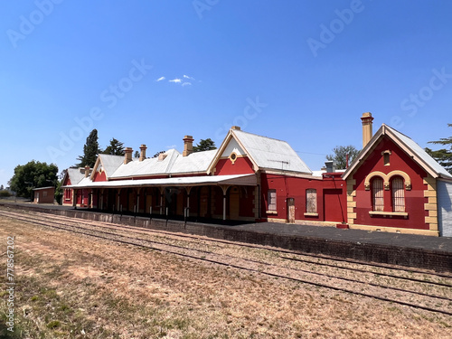 Glen Innes Victorian railway station New South Wales Australia