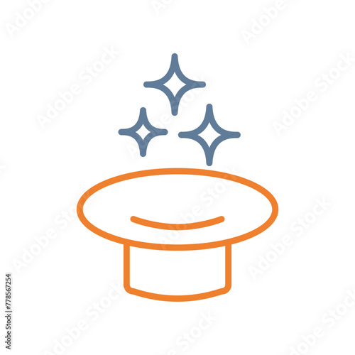 Witchcraft Line Two Color Icon