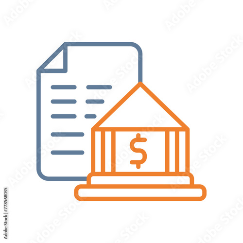 Decree Line Two Color Icon