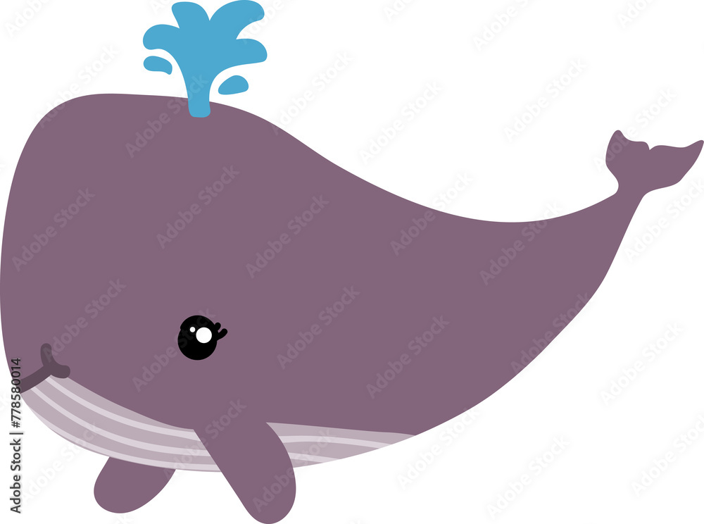 cute whale cartoon, sea animal cute whale cartoon, sea animal