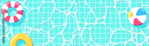 背景イラスト_プール