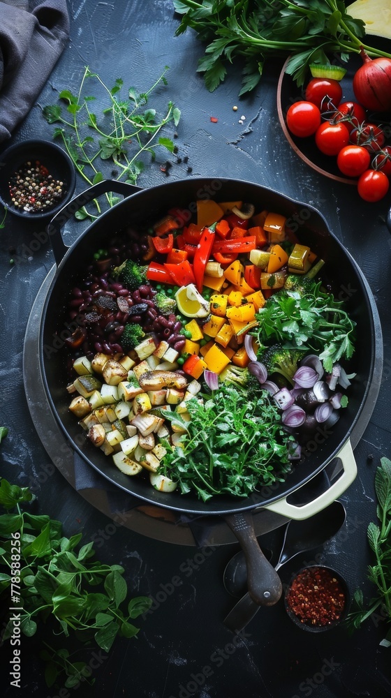 Vibrant veggie hotpot a testament to the richness of plant-based cuisine