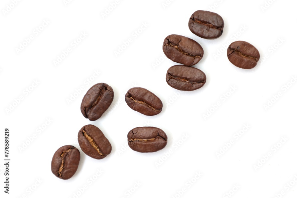 coffee beans isolated on white coffee beans isolated on white