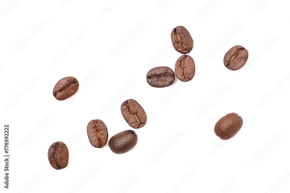coffee beans isolated on white coffee beans isolated on white