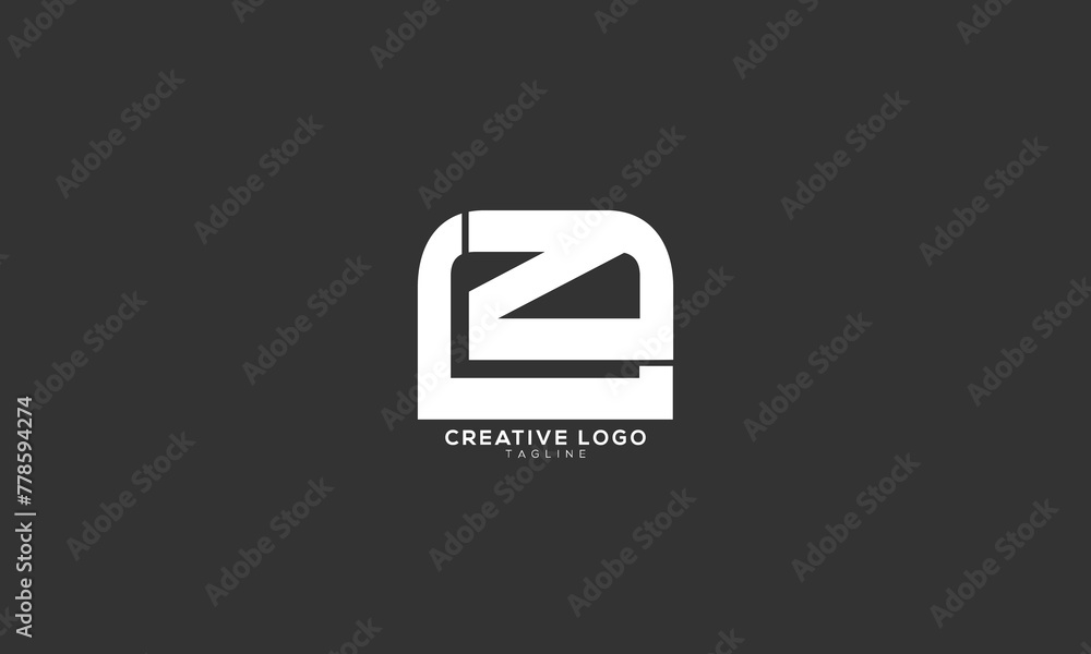 EZ ZE Abstract initial monogram letter alphabet logo design EZ ZE Abstract initial monogram letter alphabet logo design