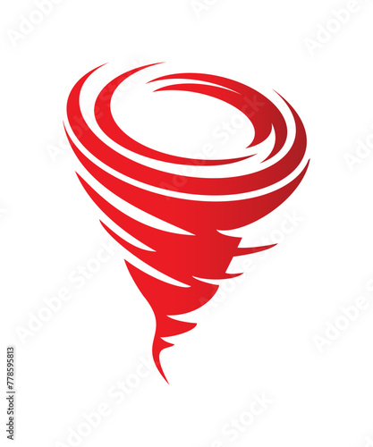 Red Tornado logo design