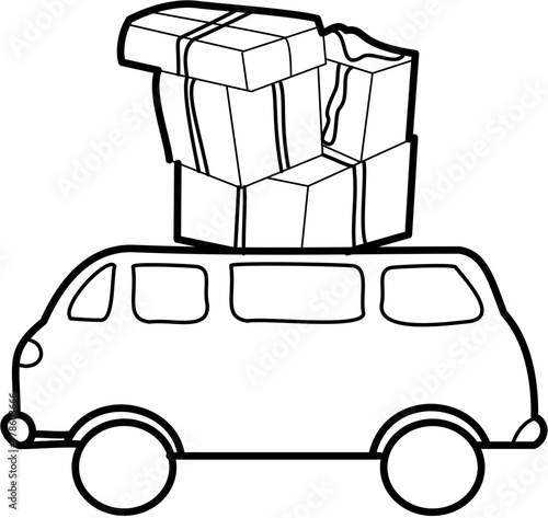 homecoming cars box luggage ied tradition