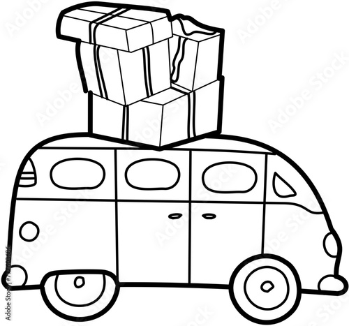 homecoming cars box luggage ied tradition