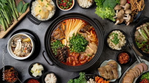 Wallpaper Mural Premium vegetarian hotpot rich in flavors and colors Torontodigital.ca