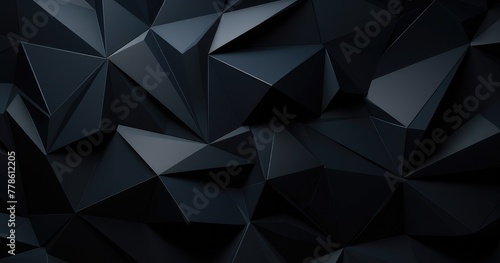 dark geometric edges abstract